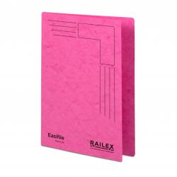 Railex Easifile E74 A4 350gsm Cerise Pack of 25 10040356