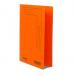 Railex Easifile with Pocket EP7 Foolscap 350gsm Mandarin PK25 10100354