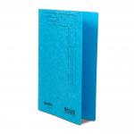 The photograph shows a pack of 25 Railex Transfer and Pocket Transfer Files, along with a Railex Easifile with Pocket EP74. The files are made with 350gsm turquoise material and are designed to hold A4-sized documents. They are neatly arranged and ready for organization and storage.