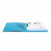 Railex Polifile PL5 Foolscap 350gsm Turquoise PK25 11000352