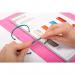 Railex Polifile PL5 Foolscap 350gsm Cerise PK25 11000356
