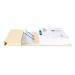 Railex Polifile PL5P Foolscap with Pocket 350gsm Ivory PK25 11100351