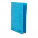 The picture shows Railex Transfer and Pocket Transfer Files, specifically the Railex Polifile PL54P A4 with Pocket A4 350gsm in a vibrant turquoise color. The pack contains 25 files.