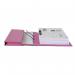 Railex Polifile PL54P A4 with Pocket A4 350gsm Cerise PK25 11140356