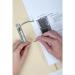 Railex Springarch SA3P Foolscap with Pocket 350gsm Ivory PK25 12200351