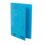 The image shows 25 Railex Transfer and Pocket Files in a vibrant turquoise color. These Foolscap sized files feature a durable 350gsm construction and a convenient pocket for additional storage. Perfect for keeping documents organized and secure.