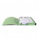 Railex Springarch SA3P Foolscap with Pocket 350gsm Emerald PK25 12200353