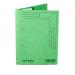 Railex Springarch SA3P Foolscap with Pocket 350gsm Emerald PK25 12200353