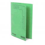 Railex Springarch SA3P Foolscap with Pocket 350gsm Emerald PK25