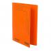 Railex Springarch SA3P Foolscap with Pocket 350gsm Mandarin PK25 12200354