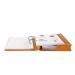 Railex Clientfile CF5P Foolscap 350gsm Mandarin PK25 14200354