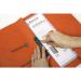 Railex Clientfile CF5P Foolscap 350gsm Ruby PK25 14200358