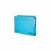 Railex Shelf Wallet with Tab SW5 Foolscap 350gsm Turquoise PK25 15304352