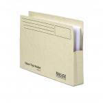 The photograph captures a set of Railex Square Cut Files and Slipfiles, along with an Open Top Wallet OT5, made of 350gsm ivory material. The pack contains 25 pieces, all neatly arranged and ready for use. The square cut design and open top feature make organizing and accessing documents a breeze.