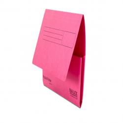 Railex Pocket Folder PF7 Foolscap 350gsm Cerise Pack of 25 16304356