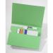 Railex Doubledock Wallet DD5 Foolscap 350gsm Emerald PK25 17305353