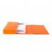 Railex Doubledock Wallet DD5 Foolscap 350gsm Mandarin PK25 17305354