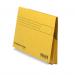 In this image, there are 25 Railex Doubledock Document Wallets. They are made of 350gsm gold paper and are sized for foolscap documents. These wallets are from the Railex brand.