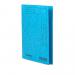 Railex Docufile Square Cut Folder F7 Foolscap 350gsm Turquoise PK100 19000352