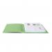 Railex Docufile Square Cut Folder F7 Foolscap 350gsm Emerald PK100 19000353