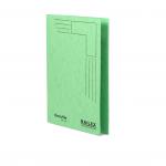 Railex Docufile Square Cut Folder F7 Foolscap 350gsm Emerald PK100