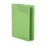 Railex Libra Ultra Heavyweight Springarch Pocket File 485gsm Green PK25 32200573