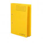 Railex Libra Ultra Heavyweight Springarch Pocket File 485gsm Yellow PK25
