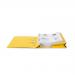 Railex Libra Ultra Heavyweight Springarch Pocket File 485gsm Yellow PK25 32200577