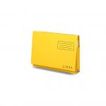 Railex Libra Ultra Heavyweight Pocket Folder 485gsm Yellow PK25