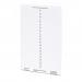 The photo shows a pack of 200 white Railex suspension file tabs with click tab inserts. The tabs are neatly arranged and ready for use in organizing documents.