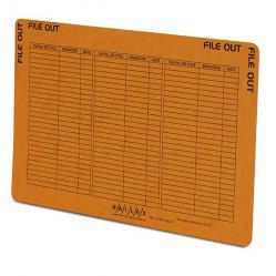 Cheap Stationery Supply of Railex 221 File-out Record Card Orange 350gsm PK50 45100354 Office Statationery