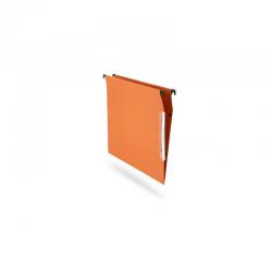 Railex 240gsm Orange Manilla V15mm Capacity Lateral Suspension Files 330mm Pack of 25 51001181