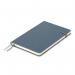 Modena A5 Classic Linen Hardcover Notebook Ruled Graphite City PK10 85112005