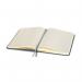 Modena A5 Classic Linen Hardcover Notebook Ruled Graphite City PK10 85112005