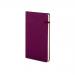 Modena A5 Classic Linen Hardcover Notebook Ruled Maroon Beret PK10 85112006