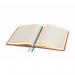 Modena A5 Bold Linen Hardcover Notebook Dotted Mandarin Breeze PK10 85211001