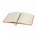 Modena A5 Bold Linen Hardcover Notebook Dotted Mandarin Breeze PK10 85211001