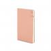 Modena A5 Premium Leather Soft cover Notebook Dotted Rose Dust PK10 85321024