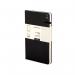 This image shows a set of 10 Railex Hardback Books Modena A5 Premium Leather Soft cover Notebooks in Raven Black. Each notebook features ruled pages and a high-quality leather cover, perfect for jotting down notes or journaling.