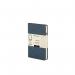 This image features a pack of 10 Railex Hardback Books Modena A6 Classic Linen Hardcover Notebooks, with a sleek graphite cityscape design on the cover. The notebooks are ruled and perfect for jotting down notes or sketches.
