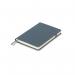 Modena A6 Classic Linen Hardcover Notebook Ruled Graphite City PK10 86112005
