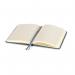 Modena A6 Classic Linen Hardcover Notebook Ruled Graphite City PK10 86112005