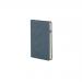 Modena A6 Classic Linen Hardcover Notebook Ruled Graphite City PK10 86112005