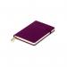 Modena A6 Classic Linen Hardcover Notebook Ruled Maroon Beret PK10 86112006