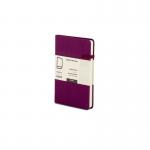 Modena A6 Classic Linen Hardcover Notebook Ruled Maroon Beret PK10
