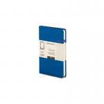 Modena A6 Classic Linen Hardcover Notebook Ruled Admiral Blue PK10
