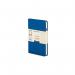 Modena A6 Classic Linen Hardcover Notebook Ruled Admiral Blue PK10 86112007