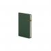 Modena A6 Classic Linen Hardcover Notebook Ruled Racing Green PK10 86112008