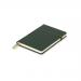 Modena A6 Classic Linen Hardcover Notebook Ruled Racing Green PK10 86112008