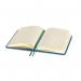 Modena A6 Bold Linen Hardcover Notebook Dotted Blue Lagoon PK10 86211004